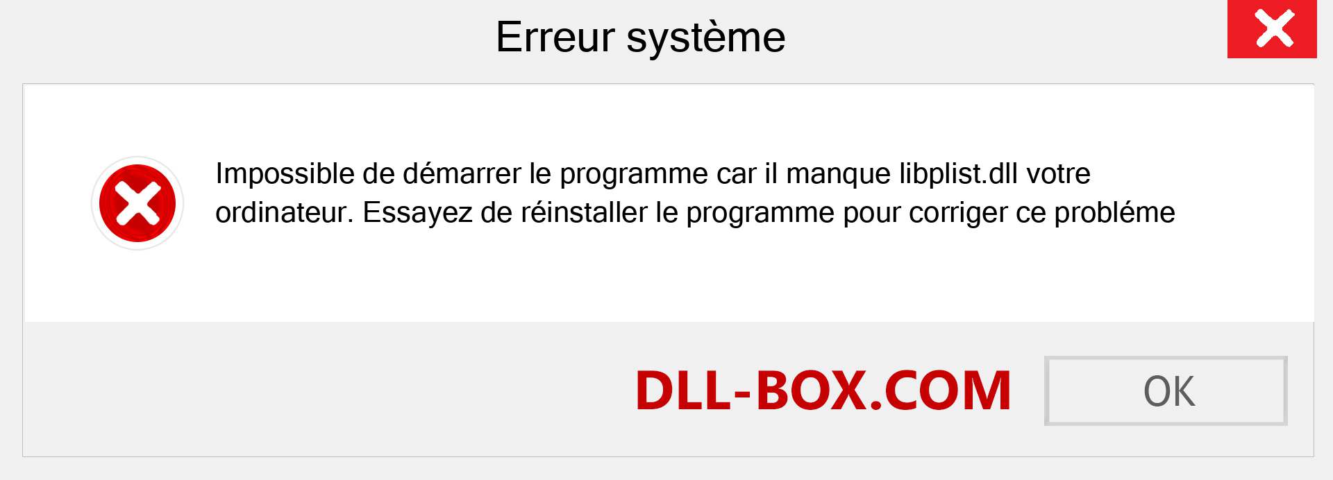 Le fichier libplist.dll est manquant ?. Télécharger pour Windows 7, 8, 10 - Correction de l'erreur manquante libplist dll sur Windows, photos, images